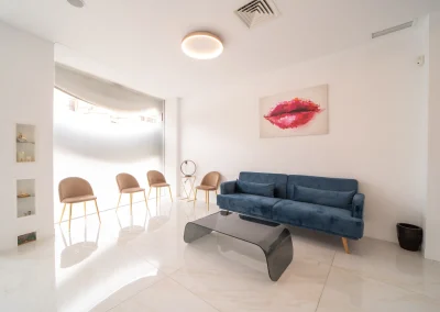 Sala de espera de la Clínica Dental Alfacar